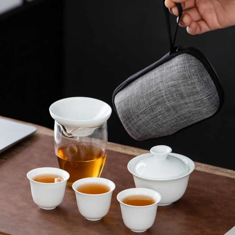 Tragbares Chinesisches Kung-Fu – Korean Tea Set Bewertung und Preis