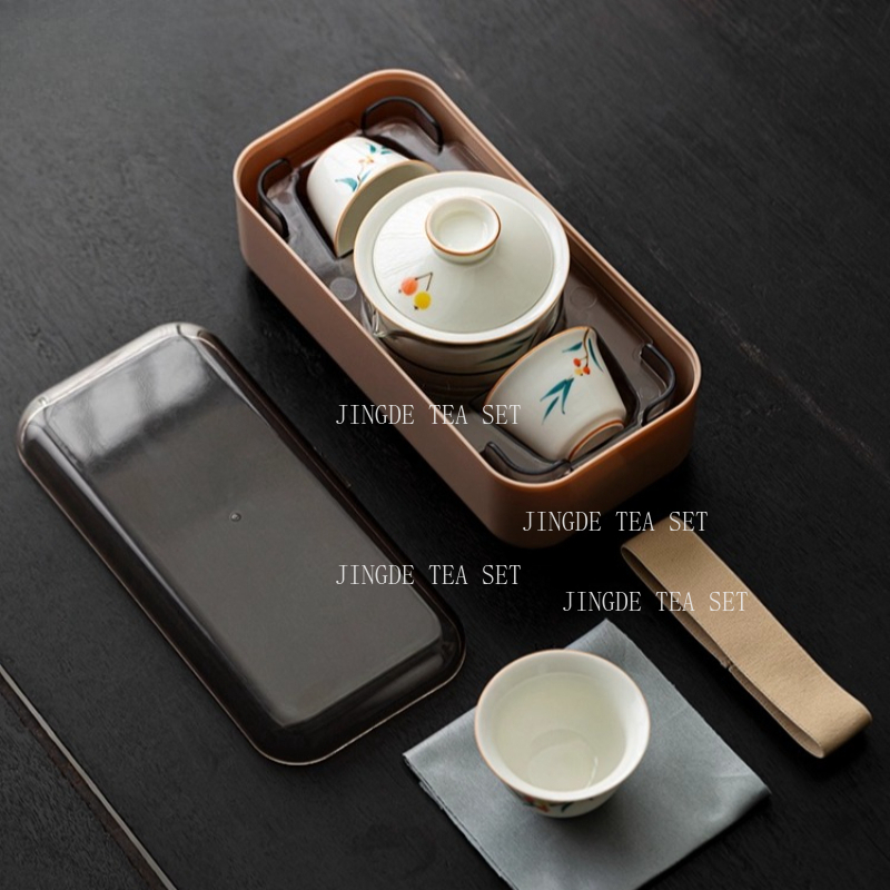 Tragbares Keramik-Teekanne und – Korean Tea Set Bewertung und Preis