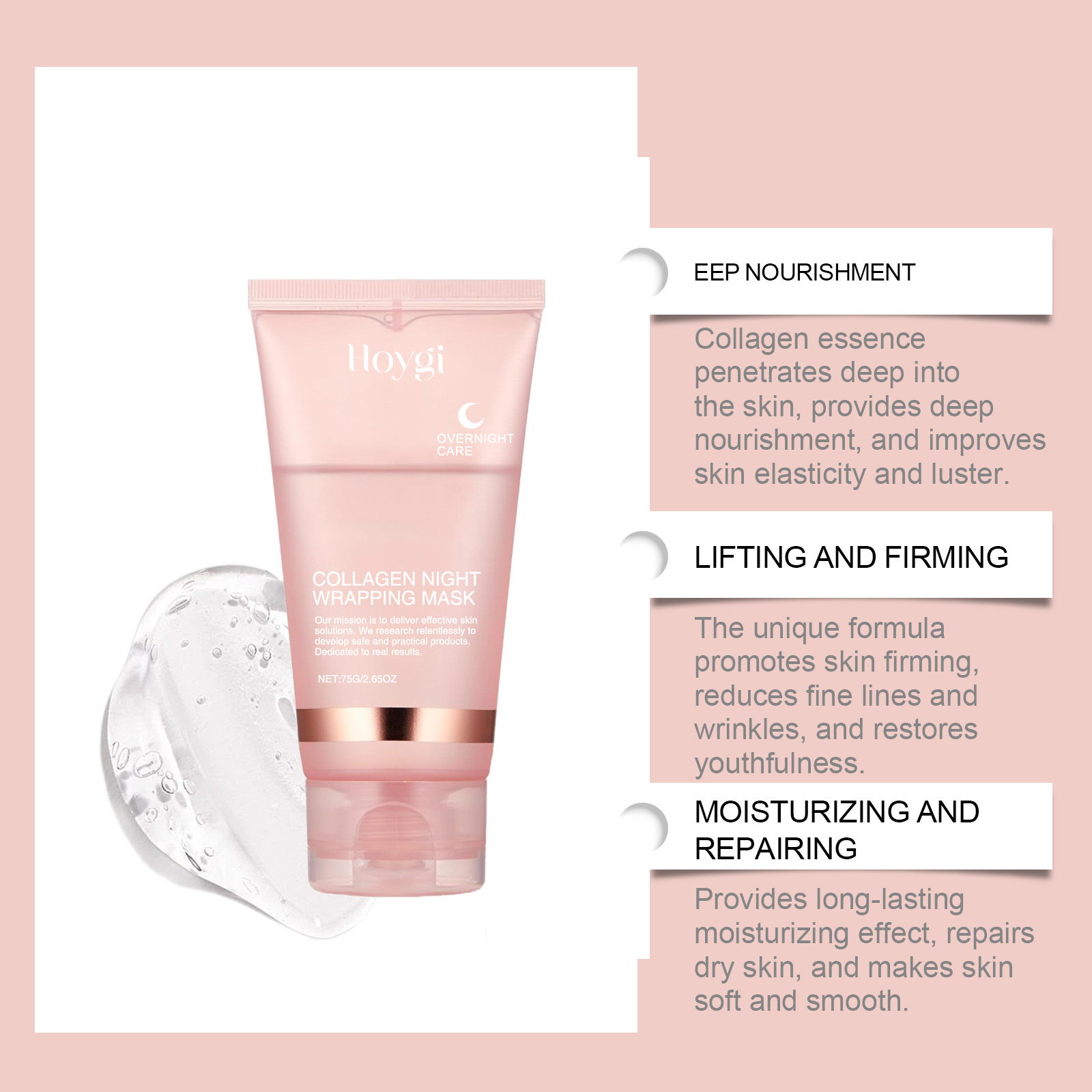 Tiefenwirksame Kollagen-Maske  – Sleeping Pack Overnight Bewertung und Preis