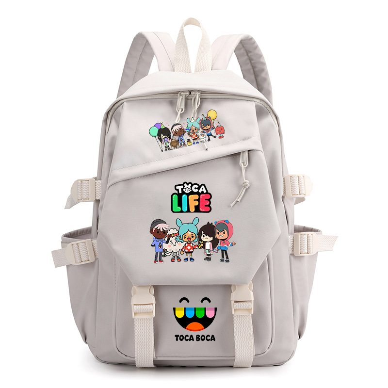 Toca Life World Print Rucksack – Korean Student Lifestyle Bewertung und Preis