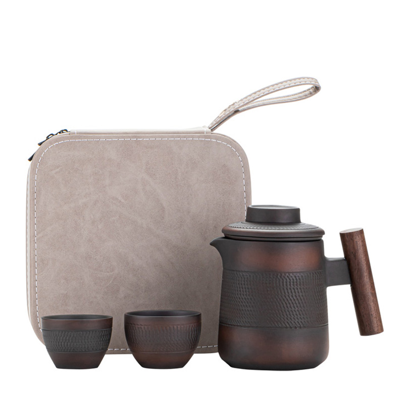 High-end Lila Keramik RetroTee – Korean Tea Set Bewertung und Preis