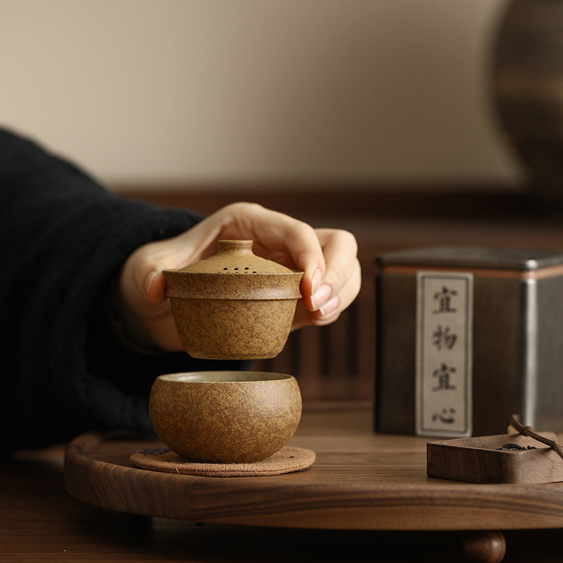 Tragbares Teeset für eine Pers – Korean Tea Set Bewertung und Preis