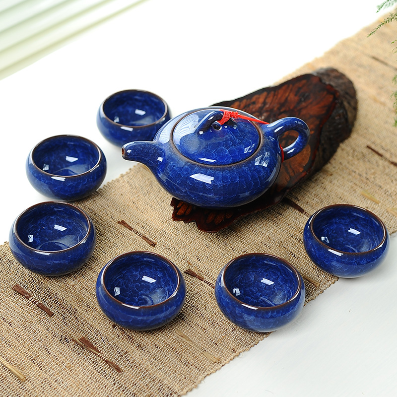 7-teiliges Keramik-Teeset mit  – Korean Tea Set Bewertung und Preis
