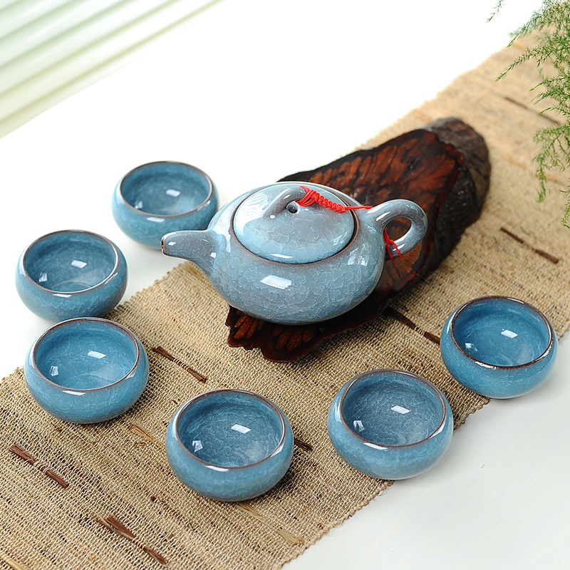 7-teiliges Keramik-Teeset mit  – Korean Tea Set Bewertung und Preis