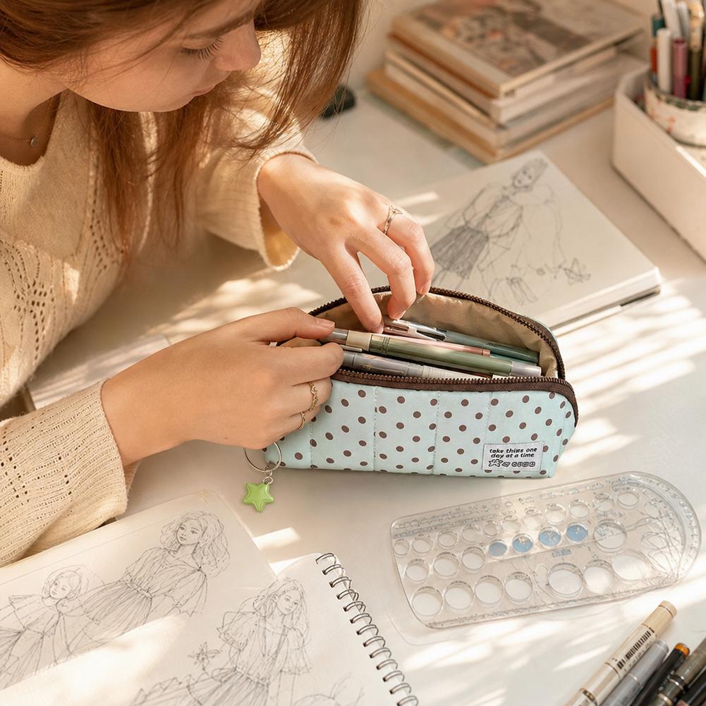 Mint Life Großraumige Stifttas – Korean Student Lifestyle Bewertung und Preis